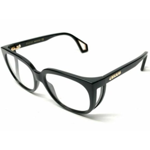 Gucci Women's Black Square Eyeglasses! - Picture 1 of 4
